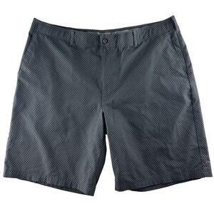 Ben Hogan Performance Shorts Men's‎ 42 Waist 10" Inseam Gray Diamond Print Golf
